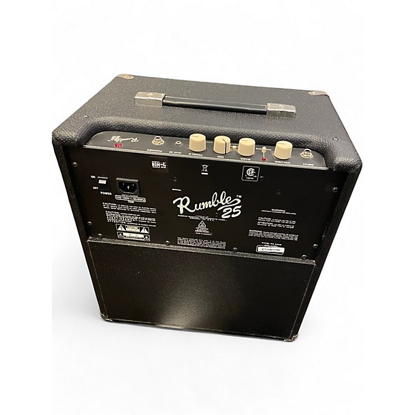 Used Fender RUMBLE 25 Bass Combo Amp