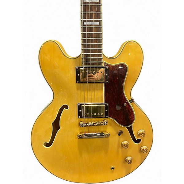 Used Epiphone SHERATON II Natural Hollow Body Electric Guitar