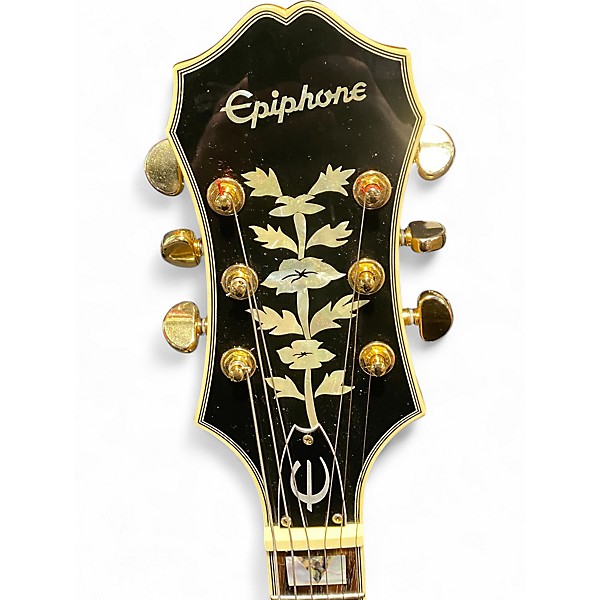 Used Epiphone SHERATON II Natural Hollow Body Electric Guitar