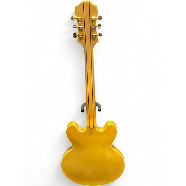 Used Epiphone SHERATON II Natural Hollow Body Electric Guitar