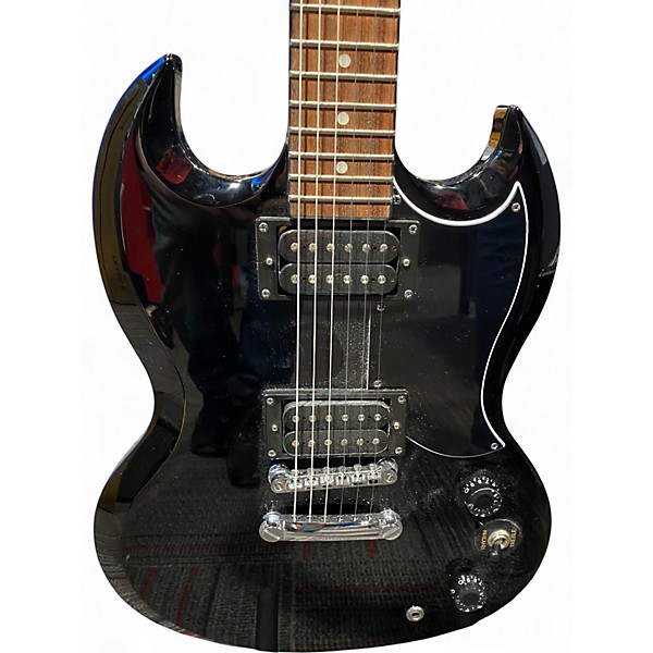 Used Epiphone SG Black Solid Body Electric Guitar