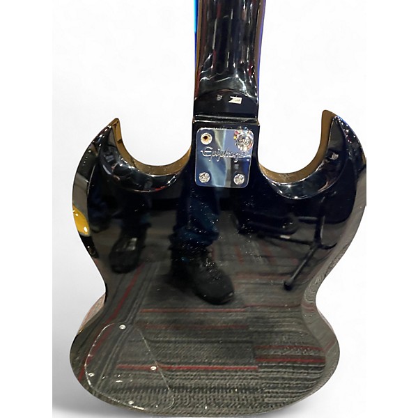 Used Epiphone SG Black Solid Body Electric Guitar