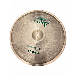 Used Aqua 19in FROST THIN CRASH Cymbal