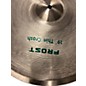 Used Aqua 19in FROST THIN CRASH Cymbal