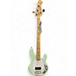 Used Sterling by Music Man SUB SERIES STING RAY Seafoam Green Electric Bass Guitar thumbnail