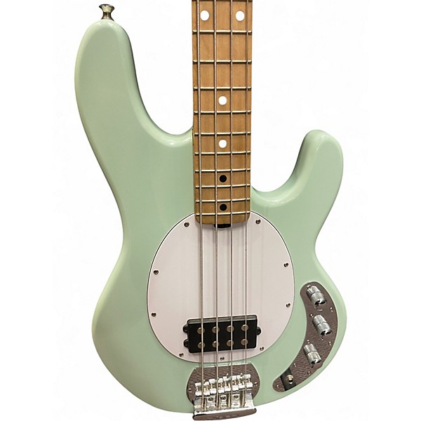 Used Sterling by Music Man SUB SERIES STING RAY Seafoam Green Electric Bass Guitar
