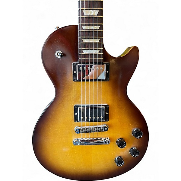 Used Gibson Les Paul 60s Tribute T 2 Tone Sunburst Solid Body Electric Guitar