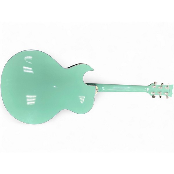 Used Dean Palomino Emerald Green Hollow Body Electric Guitar
