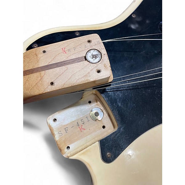 Vintage 1987 Fender sf-451 boxer stratocaster Alpine White Solid Body Electric Guitar