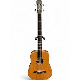 Used Alvarez MSB1 Vintage Natural Acoustic Bass Guitar