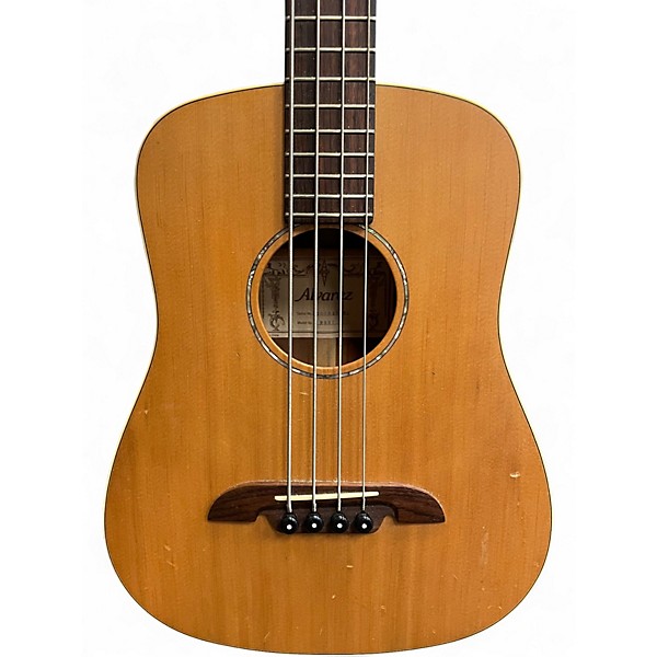 Used Alvarez MSB1 Vintage Natural Acoustic Bass Guitar