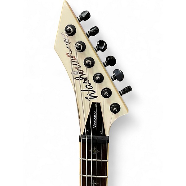 Used Washburn HM SERIES VINDICATOR WHITE Solid Body Electric Guitar
