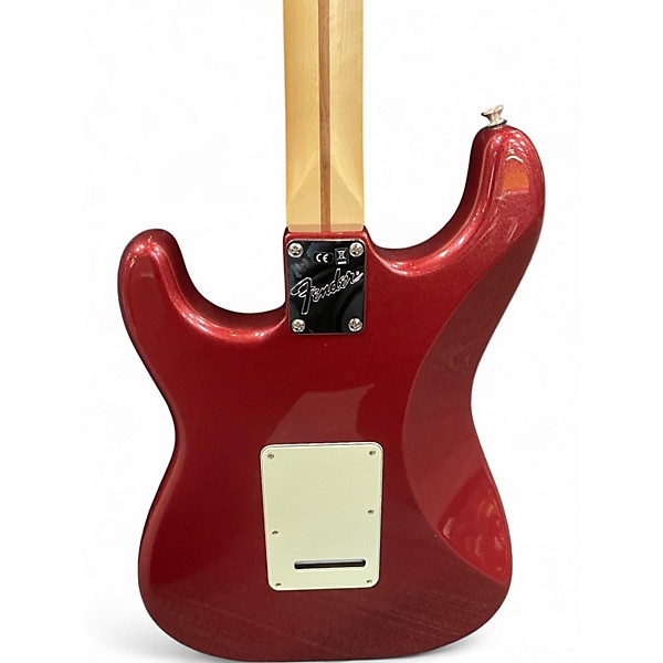 Used Fender American Performer Stratocaster HSS MAROON METALIC Solid Body Electric Guitar