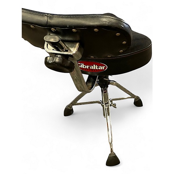 Used Gibraltar Drum Throne with Back Rest Drum Throne
