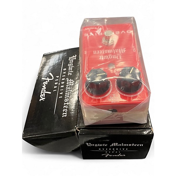 Used Fender YNGWIE MALMSTEEN OVERDRIVE PEDAL Effect Pedal