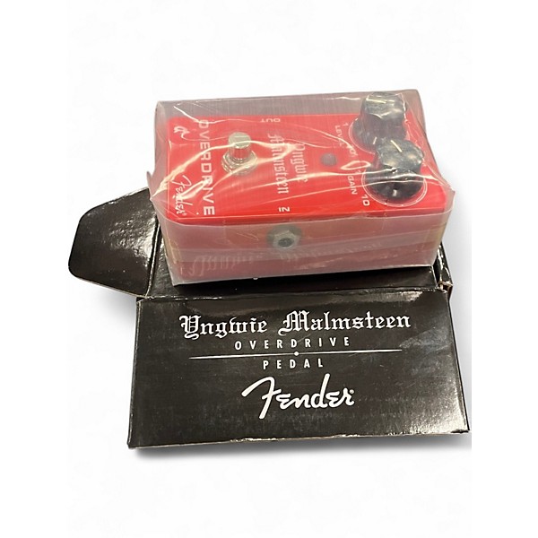 Used Fender YNGWIE MALMSTEEN OVERDRIVE PEDAL Effect Pedal