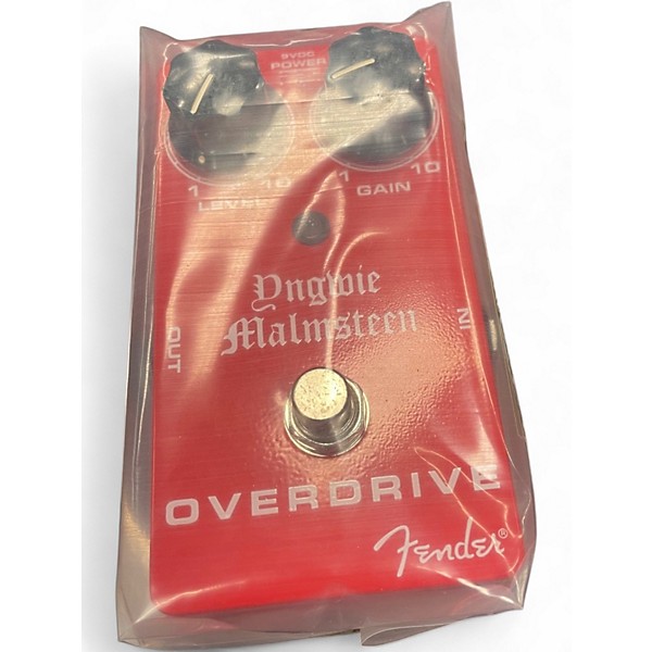 Used Fender YNGWIE MALMSTEEN OVERDRIVE PEDAL Effect Pedal