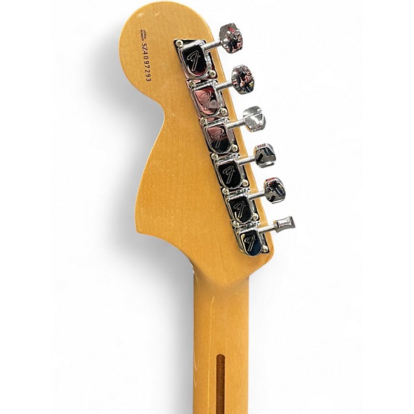 Used Fender Artist Series Yngwie Malmsteen Stratocaster (Made in USA) Classic White Solid Body Electric Guitar