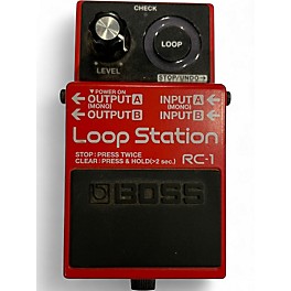 Used BOSS RC1 Loop Station Pedal
