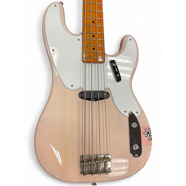 Used Squier Classic Vibe 50s Precision Bass White Blonde Electric Bass Guitar