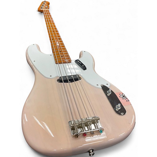 Used Squier Classic Vibe 50s Precision Bass White Blonde Electric Bass Guitar