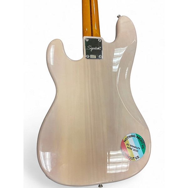 Used Squier Classic Vibe 50s Precision Bass White Blonde Electric Bass Guitar