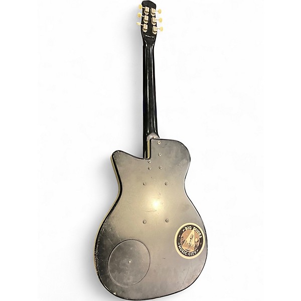 Used Danelectro U2 Black Solid Body Electric Guitar