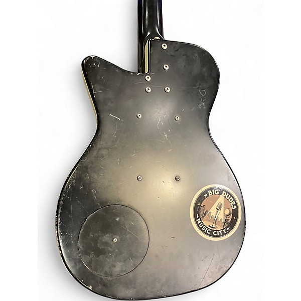 Used Danelectro U2 Black Solid Body Electric Guitar