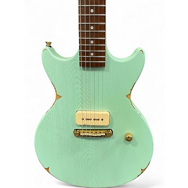 Used Slick SL59 Seafoam Green Solid Body Electric Guitar