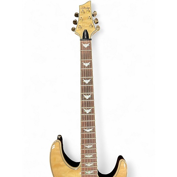 Used Schecter Guitar Research Omen Extreme 6 Natural Solid Body Electric Guitar