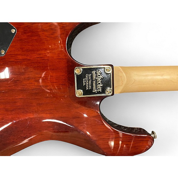 Used Schecter Guitar Research Omen Extreme 6 Natural Solid Body Electric Guitar