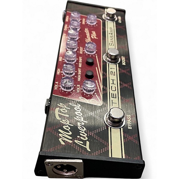 Used Tech 21 CSLIVV2 Sansamp Liverpool Distortion Effect Pedal