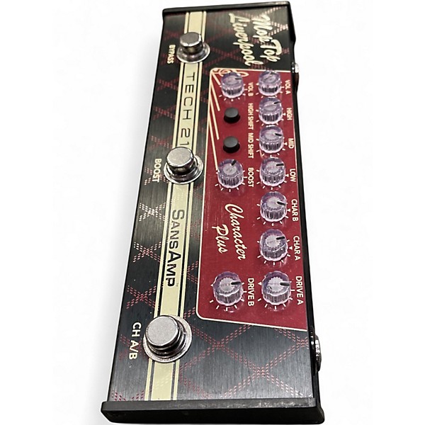 Used Tech 21 CSLIVV2 Sansamp Liverpool Distortion Effect Pedal