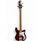 Used Epiphone Embassy Pro Dark Cherry Electric Bass Guitar thumbnail