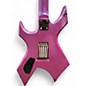 Used B.C. Rich Platinum Series Warlock Purple Colorshift Solid Body Electric Guitar