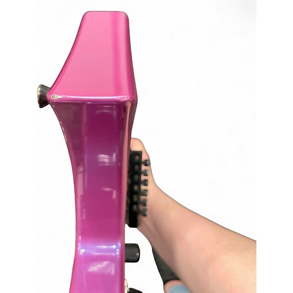 Used B.C. Rich Platinum Series Warlock Purple Colorshift Solid Body Electric Guitar