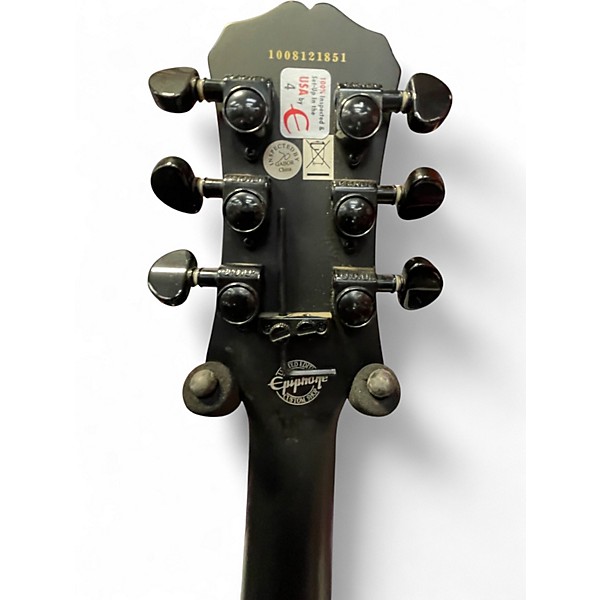 Used Epiphone Les Paul Nightfall Black Solid Body Electric Guitar
