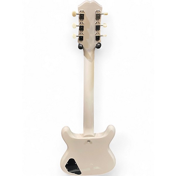 Used Epiphone Crestwood Custom Polaris White Solid Body Electric Guitar
