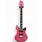Used PRS SE Custom 24 Quilted Carve Top Violet Solid Body Electric Guitar thumbnail