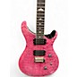 Used PRS SE Custom 24 Quilted Carve Top Violet Solid Body Electric Guitar