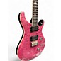 Used PRS SE Custom 24 Quilted Carve Top Violet Solid Body Electric Guitar