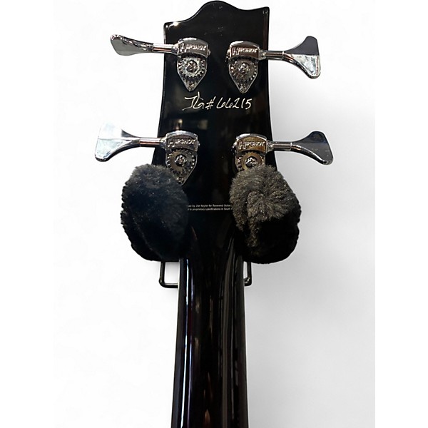 Used Reverend Dub King Midnight Black Electric Bass Guitar