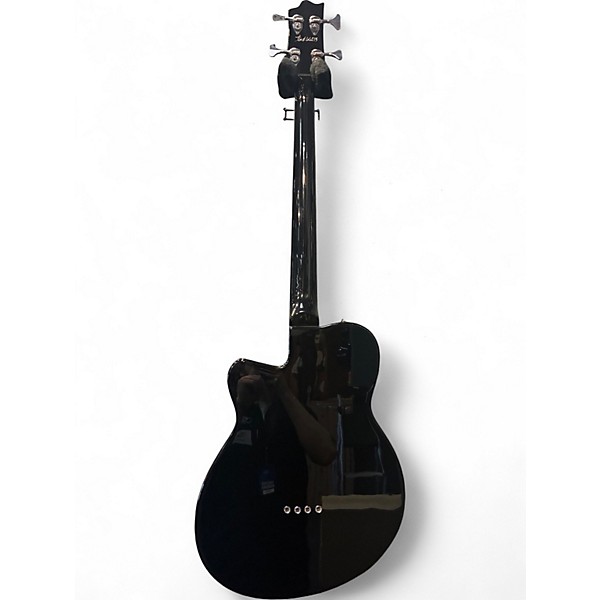 Used Reverend Dub King Midnight Black Electric Bass Guitar