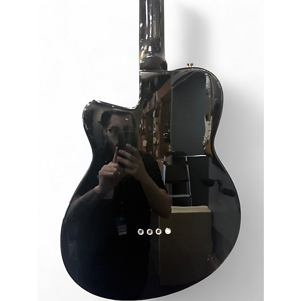 Used Reverend Dub King Midnight Black Electric Bass Guitar