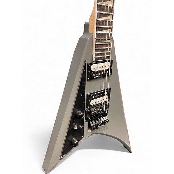 Used Jackson JS32 Randy Rhoads Floyd Rose Left Handed Satin Gray Electric Guitar