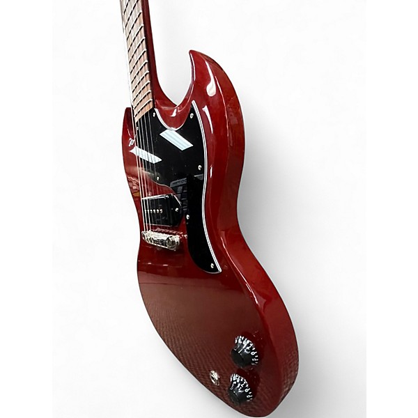 Used Gibson SG Junior Cherry Solid Body Electric Guitar