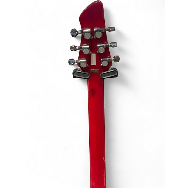 Used Austin AU792 Translucent Red Solid Body Electric Guitar