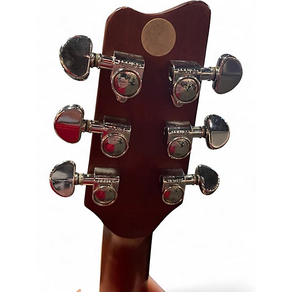 Used Samick LW-028 AK Natural Acoustic Guitar