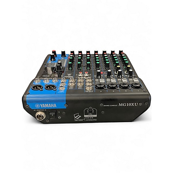 Used Yamaha MG10XU 10 Channel Mixer with Effects Unpowered Mixer