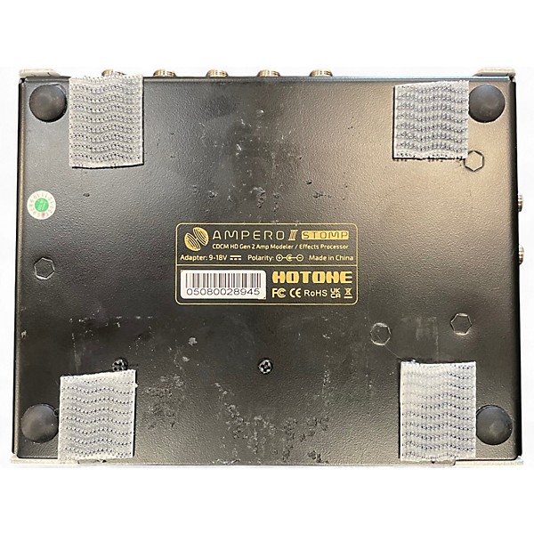 Used Hotone Effects Ampero II Stomp Effect Processor